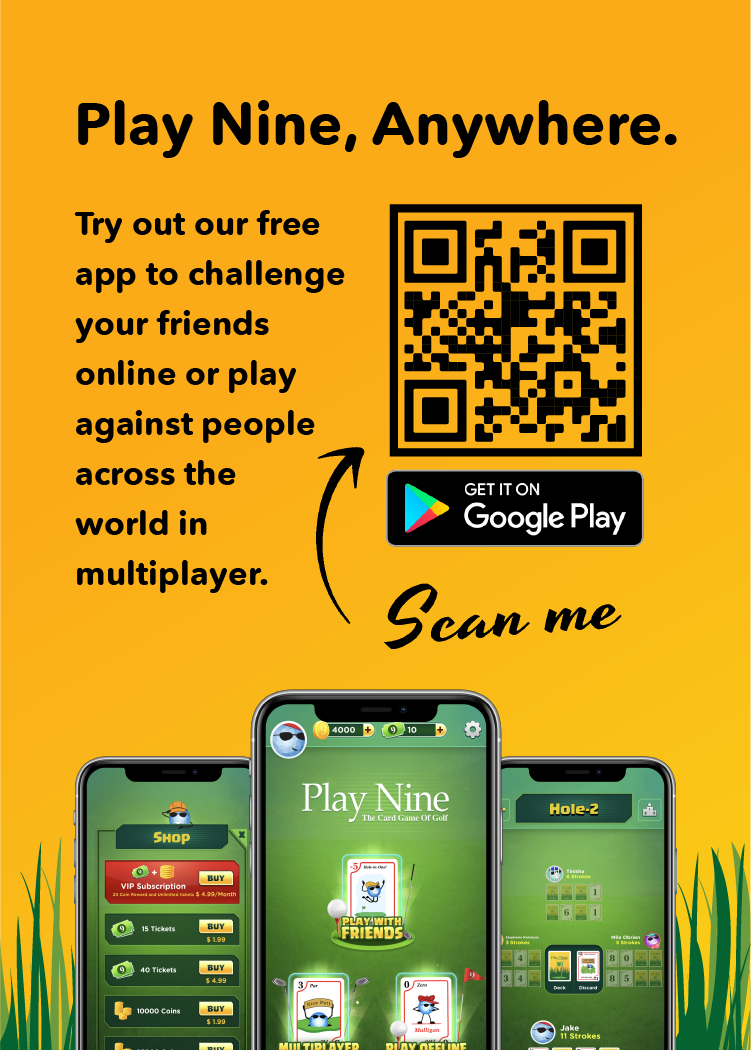 PLAY NINE THE CARD GAME OF GOLF IS AVAILABLE ON SMART DEVICES - The Golf  Wire